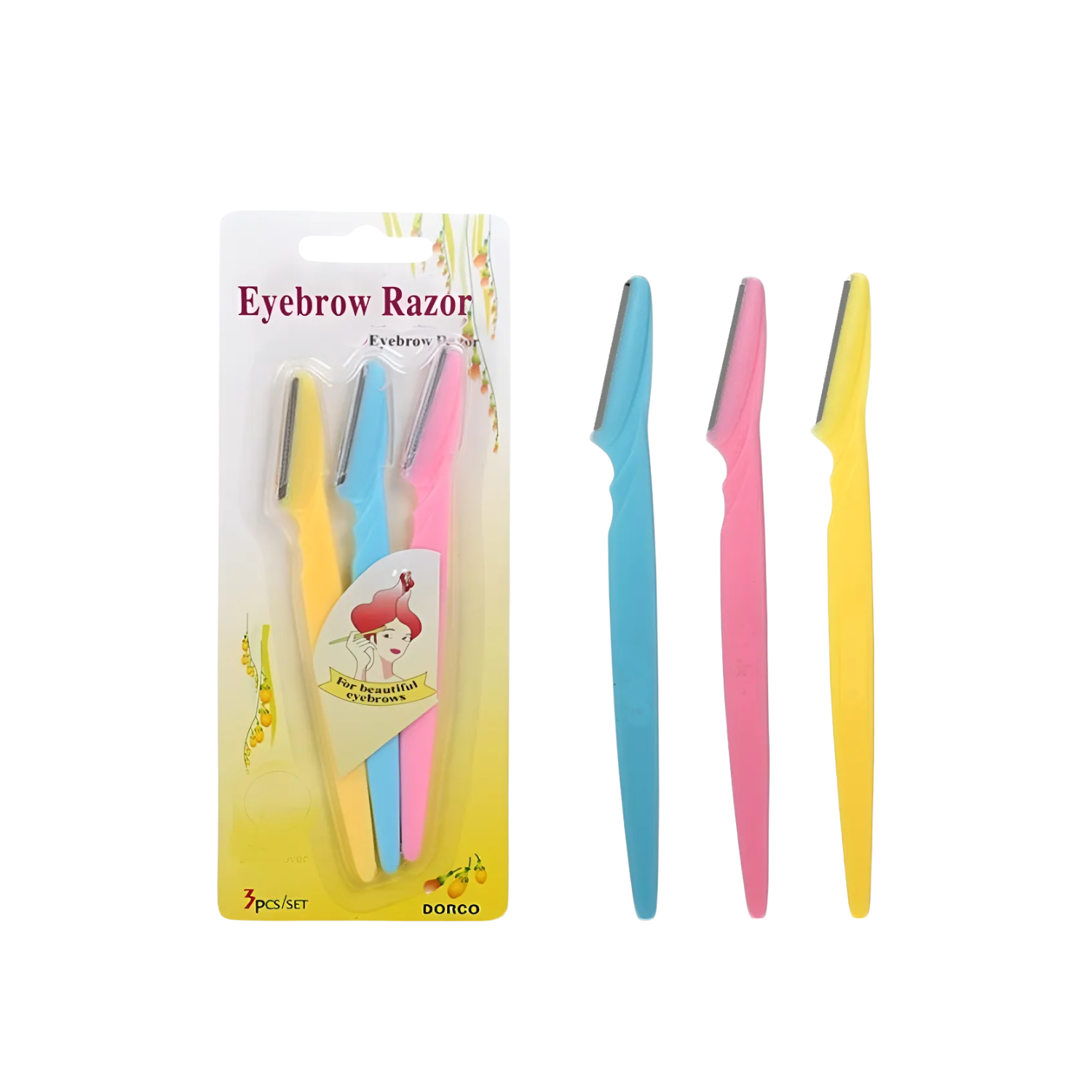 Perfiladores para cejas 3 piezas