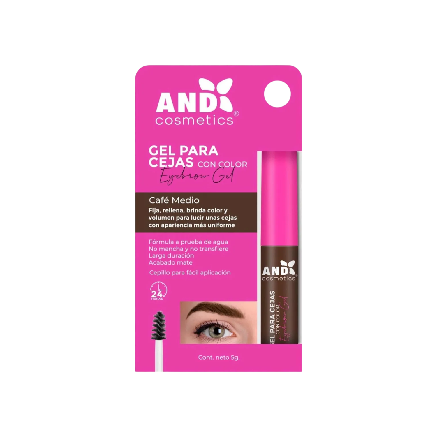 Gel Para Cejas Con Color