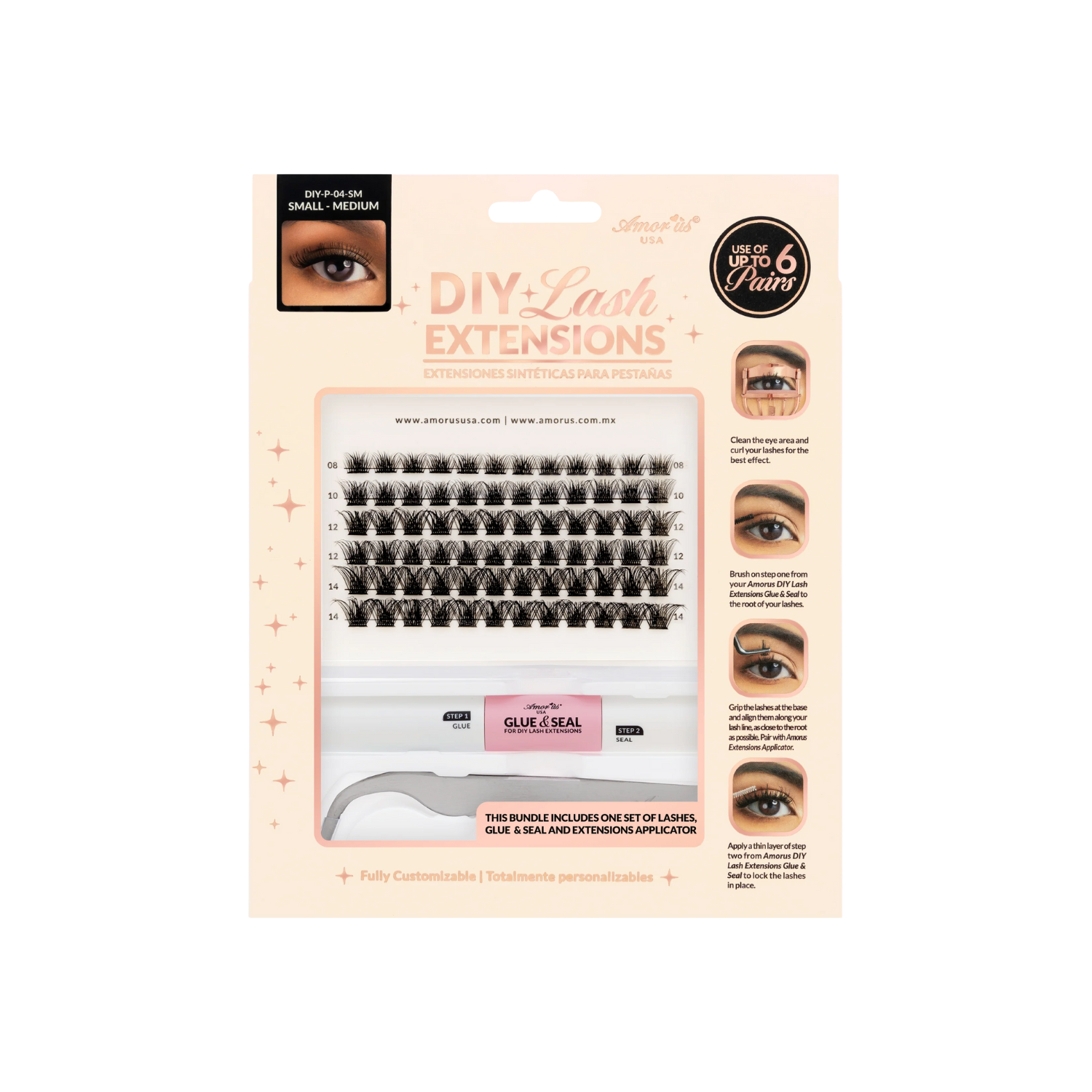 Kit Extensiones De Pestañas DIY